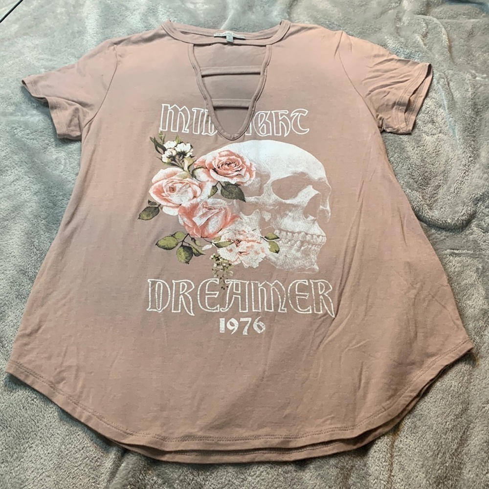 Charlotte Russe Skull Top